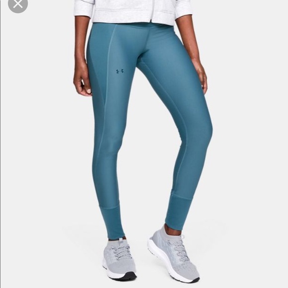 Under Armour Pants - NWT Under Armor Vanish Rib teal legging XXL